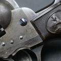 Revolver Colt double action modèle 1877 calibre 38 poudre noire de collection