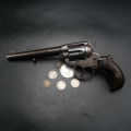 Revolver Colt double action modèle 1877 calibre 38 poudre noire de collection