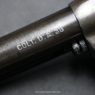 Revolver Colt double action modèle 1877 calibre 38 poudre noire de collection