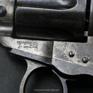 Revolver Colt double action modèle 1877 calibre 38 poudre noire de collection