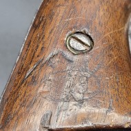 Rare Remington Beal's tampons de réception Militaire