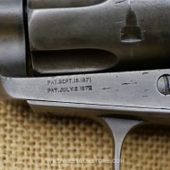 Colt 1873 SAA Peacemaker fabrication précoce cal .45