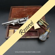 Colt 1849 gravé Gustave Young et son coffret
