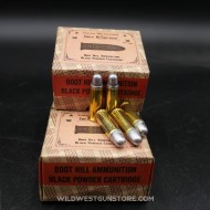 Boite 25 Cartouches Calibre .38 Long Colt Poudre noire