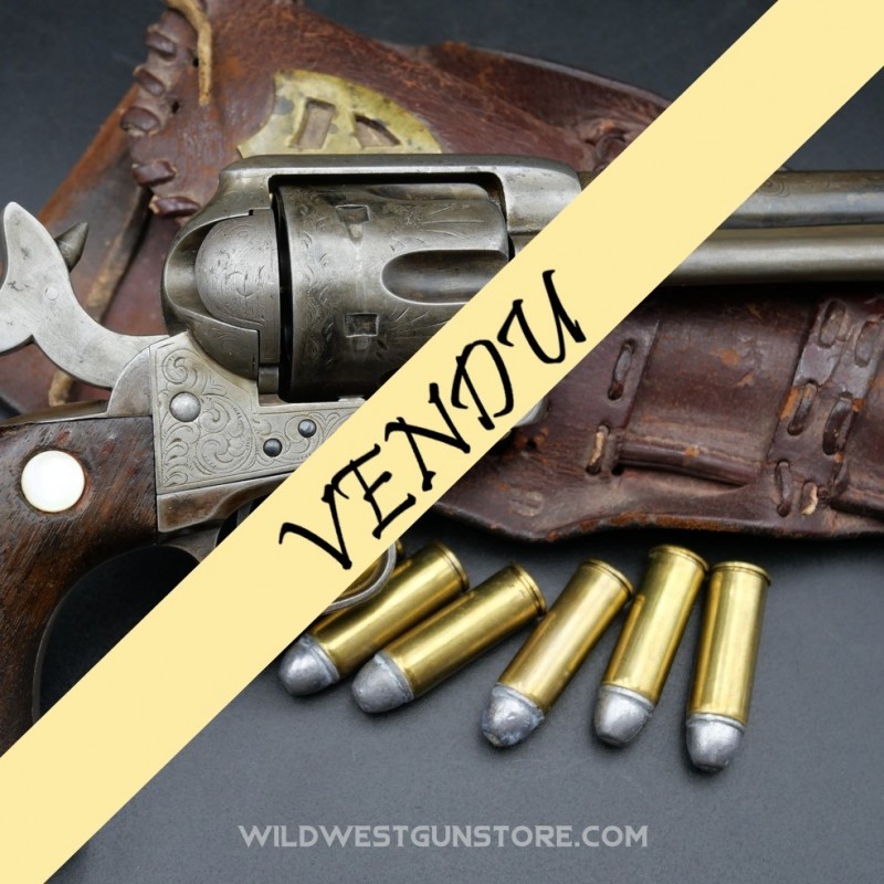 Colt Peacemaker 7"1/4 Single Action Army gravé de 1876