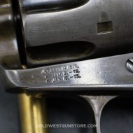 Colt SAA Peacemaker calibre .45 canon 5''1/2 Fabrication 1884