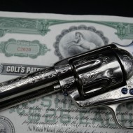 Exceptionnel Colt 1873 SAA Peacemaker gravé calibre 45