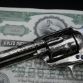 Exceptionnel Colt 1873 SAA Peacemaker gravé calibre 45