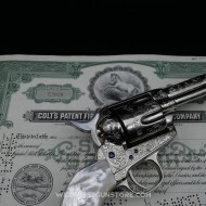 Exceptionnel Colt 1873 SAA Peacemaker gravé calibre 45