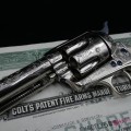 Exceptionnel Colt 1873 SAA Peacemaker gravé calibre 45