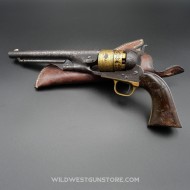 Colt Army 1860 avec barillet à dorures