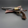 Colt Army 1860 avec barillet à dorures