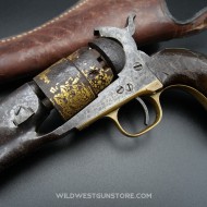 Colt Army 1860 avec barillet à dorures