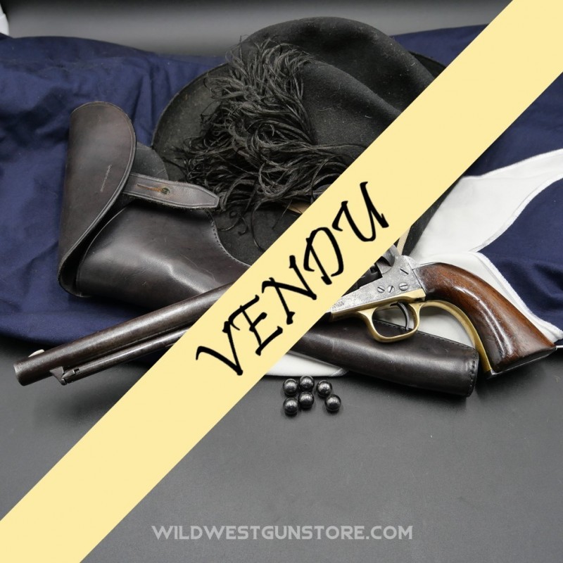 Ensemble Colt Army 1860 cal .44 Civil War et son Holster