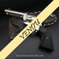 Colt Peacemaker SAA calibre 45 canon 4''3/4 version nickelée