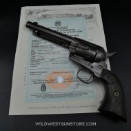 Colt Peacemaker intouché de 1895 et son Certificat Colt