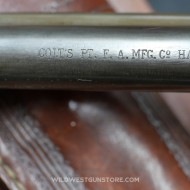 Colt Peacemaker canon miroir 7''1/2 Western Company Cal .45