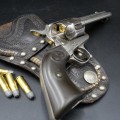 Revolver Colt SAA Tardif Nickelé 4''3/4 Cal 38-40