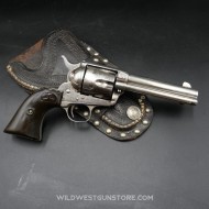 Revolver Colt SAA Tardif Nickelé 4''3/4 Cal 38-40