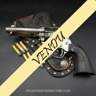 Revolver Colt SAA Tardif Nickelé 4''3/4 Cal 38-40