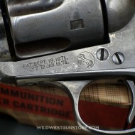 Colt Peacemaker fabrication tardive canon 4''3/4 calibre 45
