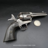 Colt Peacemaker fabrication tardive canon 4''3/4 calibre 45