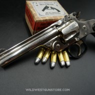 Revolver Smith et Wesson calibre .38 SW DA 4ème modèle
