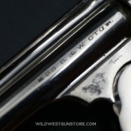 Revolver Smith et Wesson calibre .38 SW DA 4ème modèle