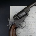 Rare Revolver Colt Conversion 38CF Pocket Navy