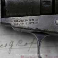 Rare Revolver Colt Conversion 38CF Pocket Navy