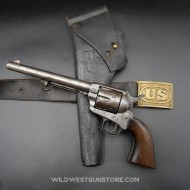 Historique Colt US Cavalry de 1875 période 7th Cav Peacemaker