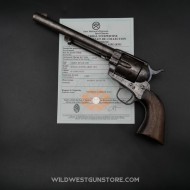 Historique Colt US Cavalry de 1875 période 7th Cav Peacemaker