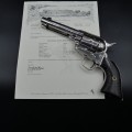 Revolver Colt cal .45 Peacemaker Fabrication 1884, lettre Colt