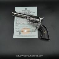 Revolver Colt cal .45 Peacemaker Fabrication 1884, lettre Colt