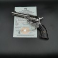 Revolver Colt cal .45 Peacemaker Fabrication 1884, lettre Colt
