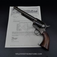 Rare Colt US Cavalry canon miroir certificat Colt Cal.45