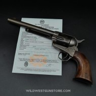 Rare Colt US Cavalry canon miroir certificat Colt Cal.45