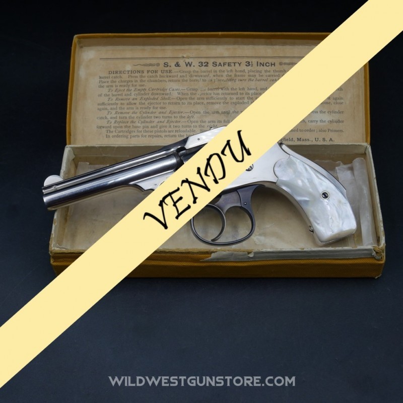 Rare ensemble Revolver Smith Wesson 1er modèle calibre .32SW