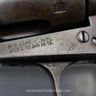 Colt SAA Six Shooter 44-40 en coffret avec lettre Colt