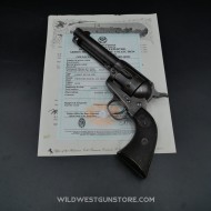 Colt SAA Six Shooter 44-40 en coffret avec lettre Colt