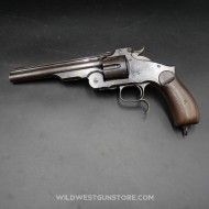 Revolver Loewe type S&W num3 canon Miroir cal. 44 Russian