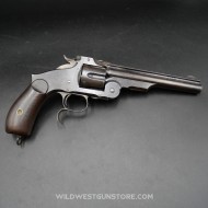 Revolver Loewe type S&W num3 canon Miroir cal. 44 Russian