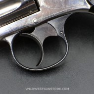 Revolver nickelé Smith Wesson Hammerless calibre 38SW