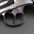 Revolver nickelé Smith Wesson Hammerless calibre 38SW