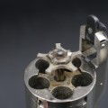 Revolver nickelé Smith Wesson Hammerless calibre 38SW