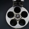 Revolver nickelé Smith Wesson Hammerless calibre 38SW