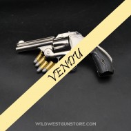 Revolver nickelé Smith Wesson Hammerless calibre 38SW