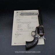 Elégant Colt SAA Frontier 44-40 et lettre Colt Fabrication 1889