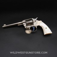 Excellent Colt civil DA modèle 1895 nickelage d'origine