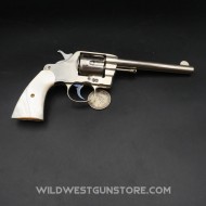 Excellent Colt civil DA modèle 1895 nickelage d'origine